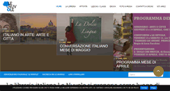 Desktop Screenshot of libreriaitalianalenuvole.com