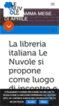 Mobile Screenshot of libreriaitalianalenuvole.com