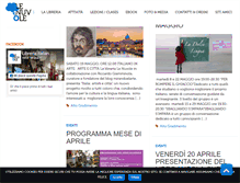 Tablet Screenshot of libreriaitalianalenuvole.com